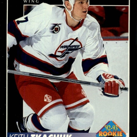 1992-93 Pinnacle #222 Keith Tkachuk RC (10-C3-NHLJETS)