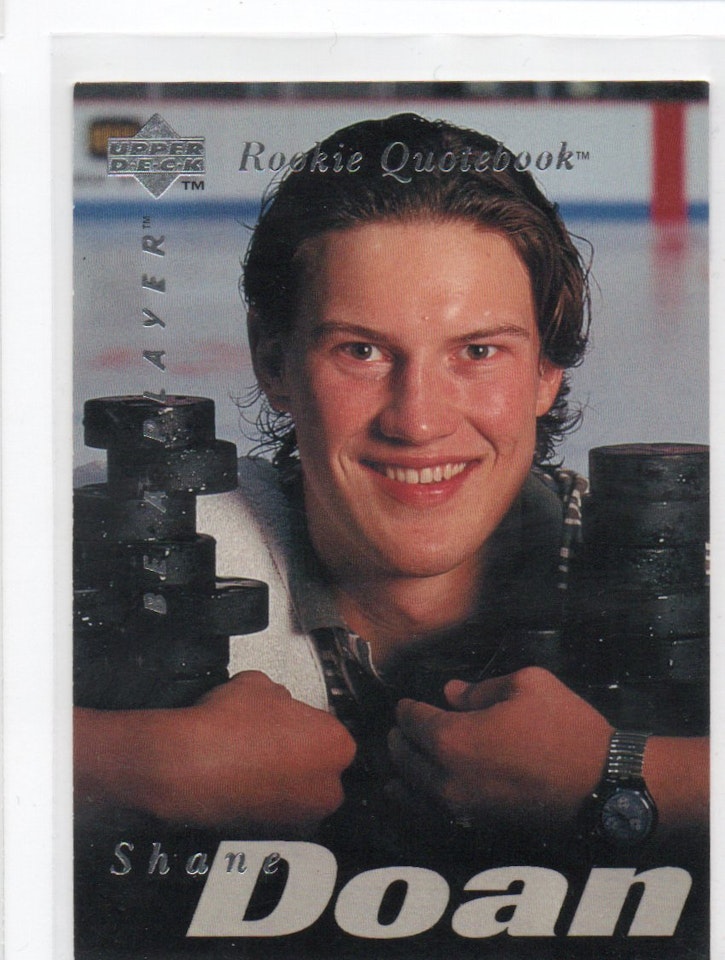 1995-96 Be A Player #172 Shane Doan RC (10-C3-NHLJETS)