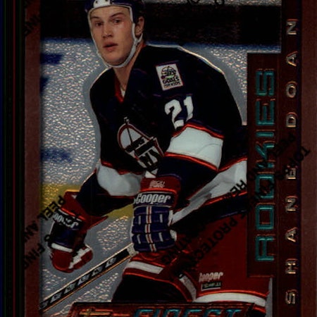 1995-96 Finest #22 Shane Doan B RC (10-C3-NHLJETS)