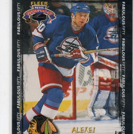 1996-97 Fleer Picks Fabulous 50 #50 Alexei Zhamnov (10-C3-NHLJETS)