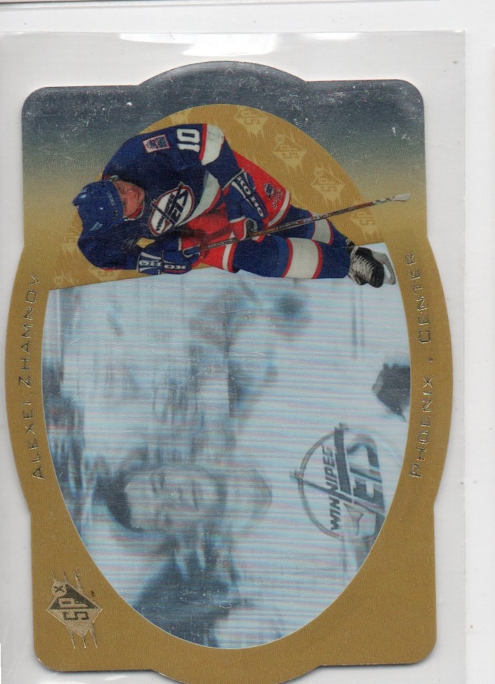 1996-97 SPx Gold #36 Alexei Zhamnov (15-C3-NHLJETS)