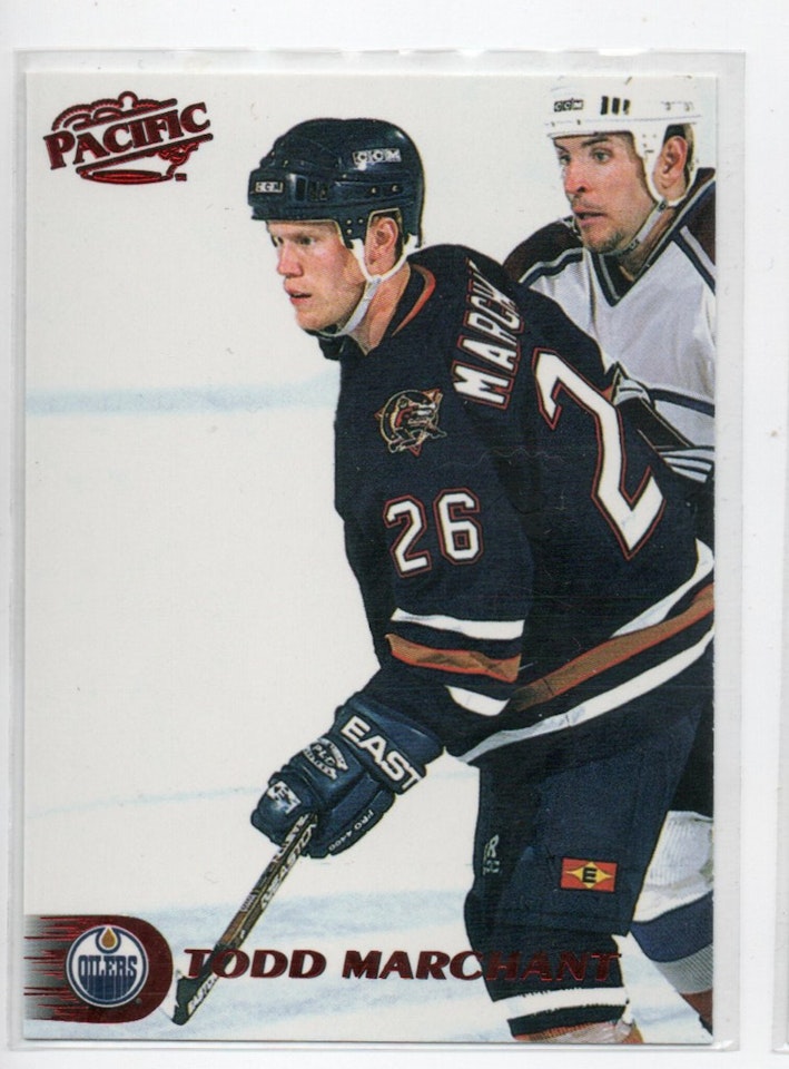 1998-99 Pacific Red #213 Todd Marchant (10-C10-OILERS)