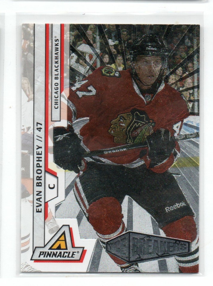 2010-11 Pinnacle Rink Collection #220 Evan Brophey (20-C10-BLACKHAWKS)