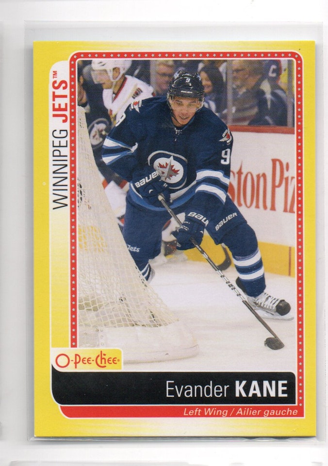 2013-14 O-Pee-Chee Stickers #SEK Evander Kane (10-C9-NHLJETS)