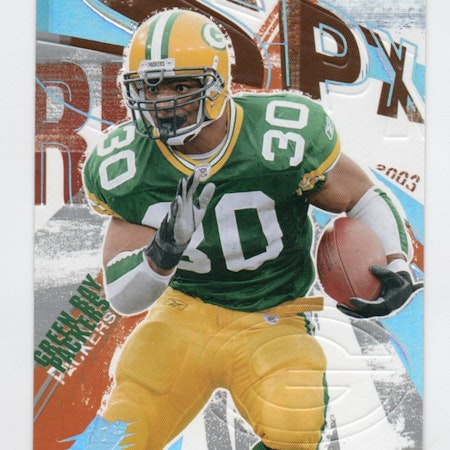 2003 SPx #34 Ahman Green (10-C10-NFLPACKERS)