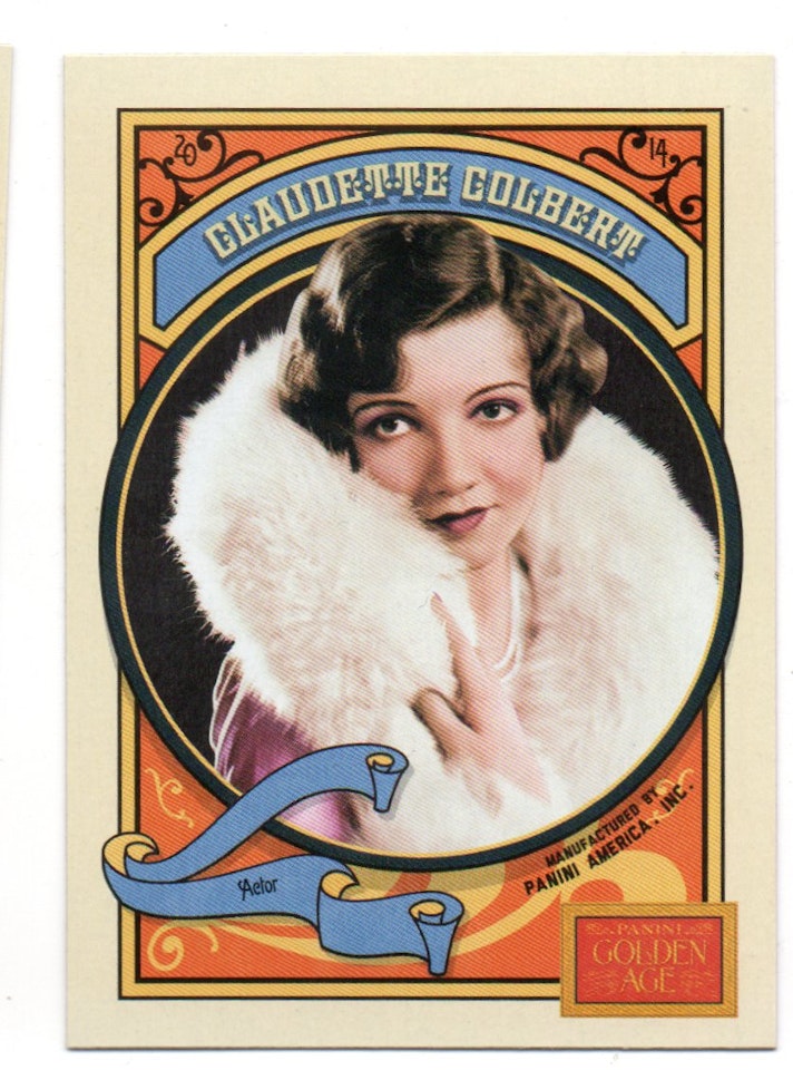 2014 Panini Golden Age #41 Claudette Colbert (5-C10-OTHERS)