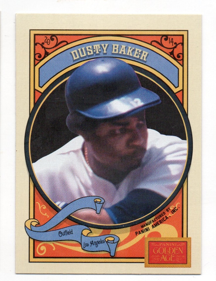 2014 Panini Golden Age #120 Dusty Baker (5-C10-OTHERS)
