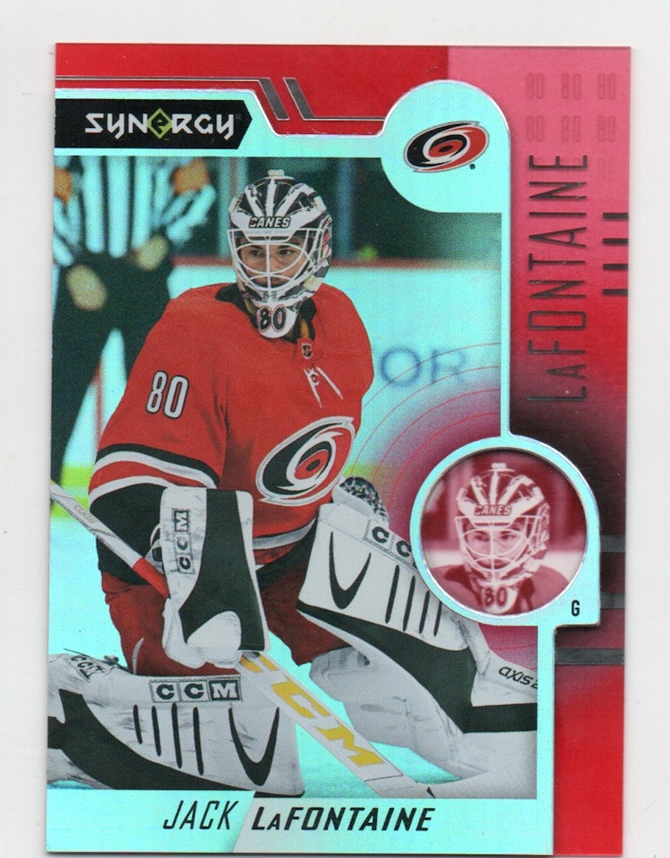 2017-18 Synergy Red Bounty #43 Pat LaFontaine (12-C10-HURRICANES)