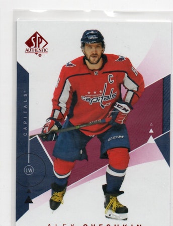 2018-19 SP Authentic Limited Red #1 Alexander Ovechkin (20-C8-CAPITALS)