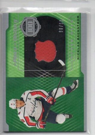 2020-21 SP Game Used Piece of History #100NB Nicklas Backstrom (100-C9-CAPITALS)