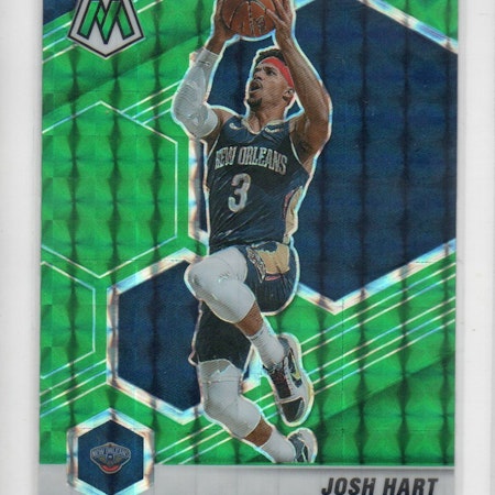 2020-21 Panini Mosaic Mosaic Green #88 Josh Hart (15-C3-NBAPELICANS)