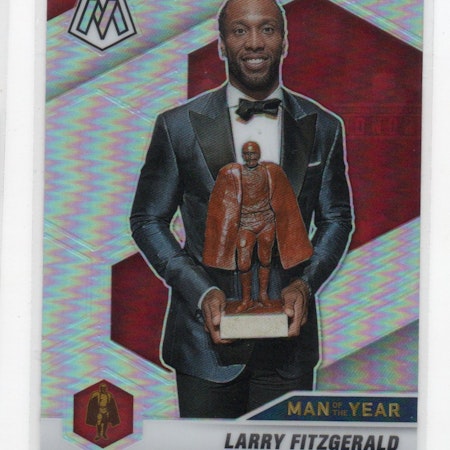 2021 Panini Mosaic Silver #269 Larry Fitzgerald MOY (15-C4-NFLCARDINALS)