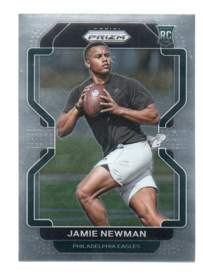 2021 Panini Prizm #397 Jamie Newman RC (10-C10-NFLEAGLES)