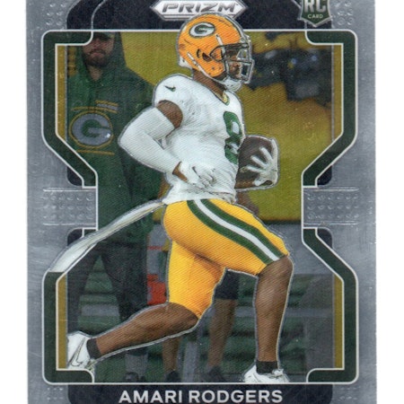 2021 Panini Prizm #405 Amari Rodgers RC (10-C10-NFLPACKERS)