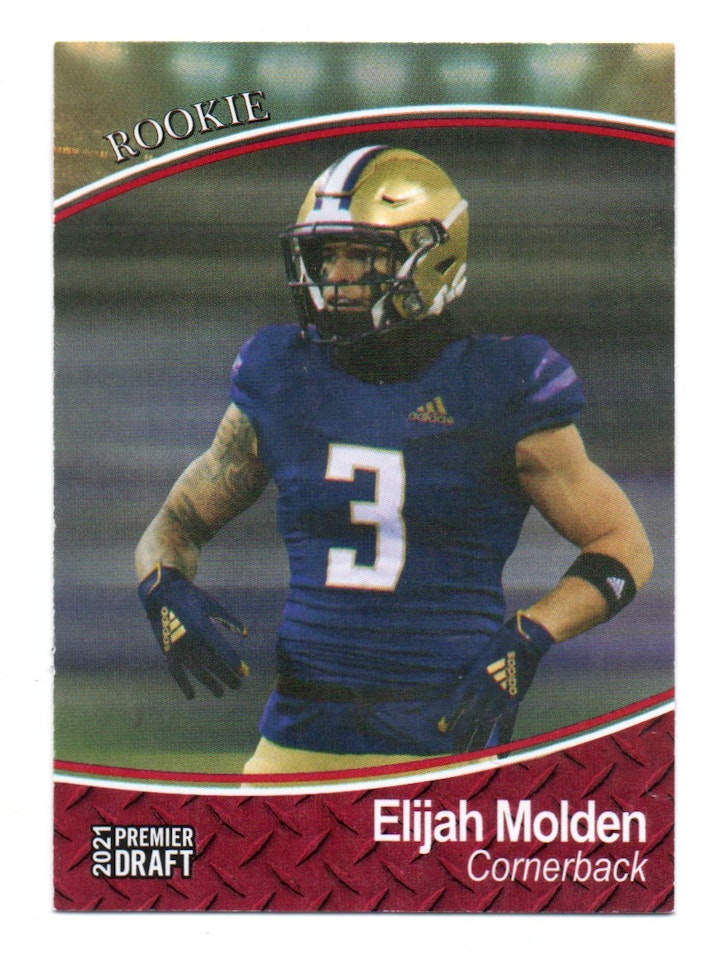 2021 SAGE HIT Red #99 Elijah Molden (10-C7-NFLTITANS)