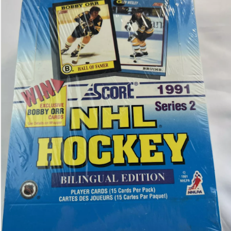 1991-92 Score Series 2 Bilingual Edition (Hel Box)