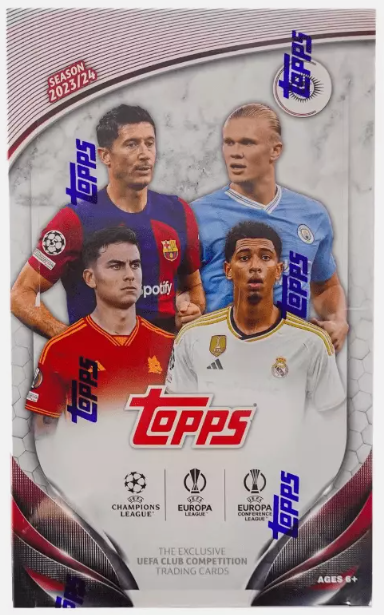 2023-24 Topps UEFA Club Competitions (Hobby Box)