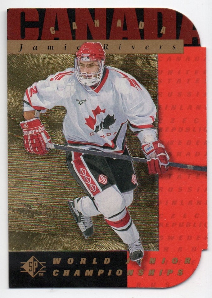 1994-95 SP Die Cuts #141 Jamie Rivers (10-C13-CANADA)