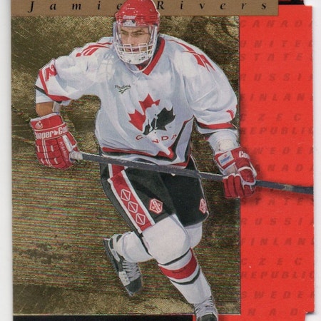 1994-95 SP Die Cuts #141 Jamie Rivers (10-C13-CANADA)