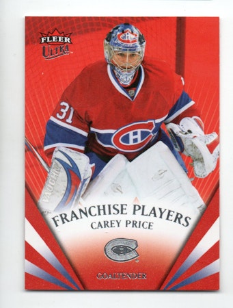 2008-09 Ultra Franchise Players #FP8 Carey Price (12-C12-CANADIENS)