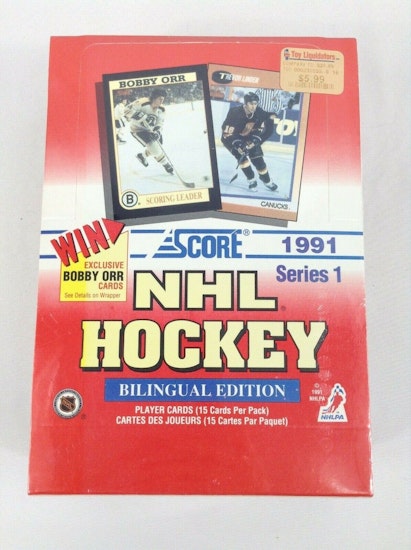 1991-92 Score Series 1 Bilingual Edition (Hel Box)