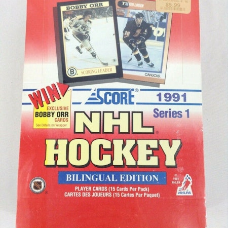 1991-92 Score Series 1 Bilingual Edition (Hel Box)