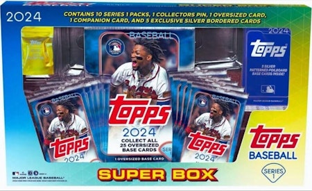 2024 Topps Baseball Series 1 (Super Box)