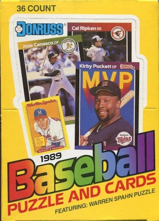 1989 Donruss Baseball (36-pack Box)