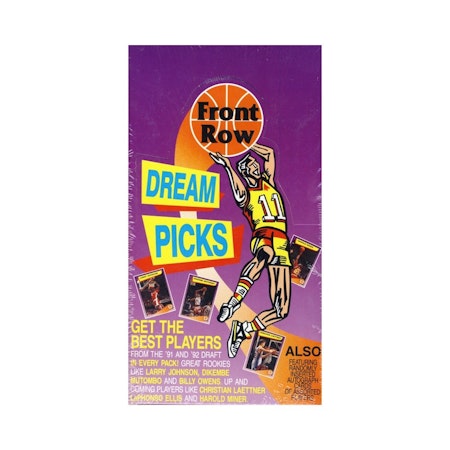 1991-92 Front Row Dream Picks Basketball (Hel Box)