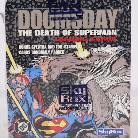 1992 SkyBox Doomsday The Death of Superman (Hel Box)