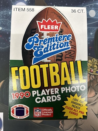 1990 Fleer Football (Hobby Box)