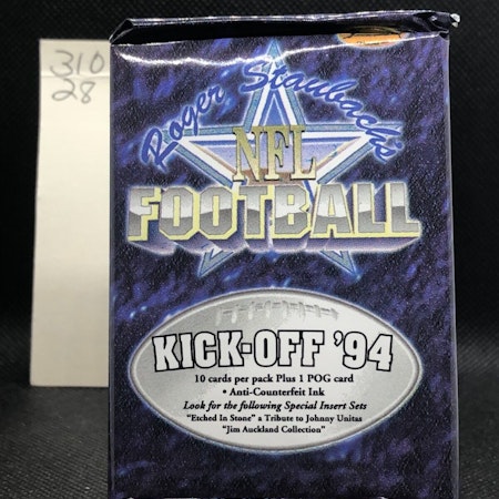 1994 Roger Staubach's NFL Football Kick-Off (Löspaket)