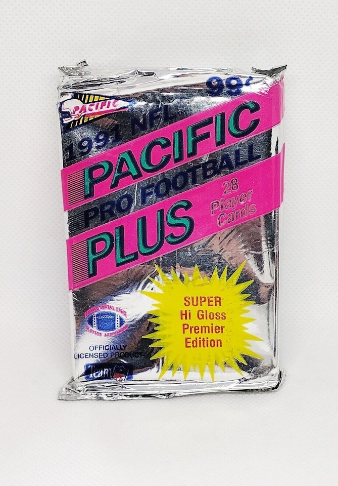 1991 Pacific Pro Football Plus (Löspaket)