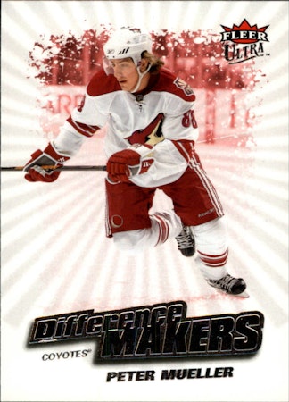 2008-09 Ultra Difference Makers #DM8 Peter Mueller (10-D3-COYOTES)