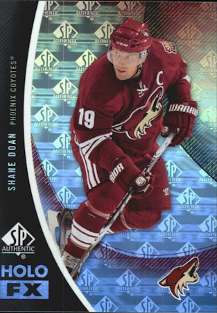2010-11 SP Authentic Holoview FX #FX37 Shane Doan (12-D3-COYOTES)