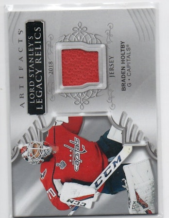 2020-21 Artifacts Lord Stanley's Legacy Relics #LSLRBH Braden Holtby (40-D5-CAPITALS)