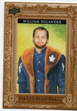 2023-24 Upper Deck UD Portraits #P51 William Nylander (20-Q15-MAPLELEAFS)