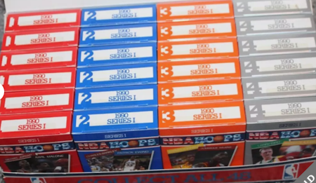 1990-91 Hoops Basketball Collect-A-Books (Hel Box)