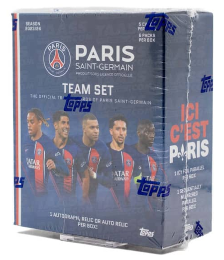 2023-24 Topps Paris Saint Germain (Official PSG Team Set Box)