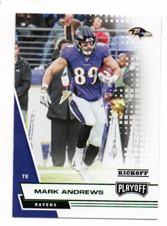 2020 Playoff Kickoff #27 Mark Andrews (15-R12-NFLRAVENS)