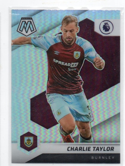 2021-22 Panini Mosaic English Premier League Silver #101 Charlie Taylor (10-C11-BURNLEY)