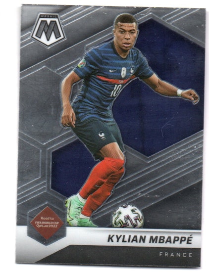 2021-22 Panini Mosaic Road to the FIFA World Cup Qatar #6 Kylian Mbappe (10-C8-FRANCE)