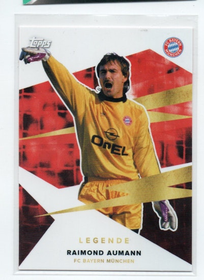 2021-22 Topps Bayern Munchen Team Set Legends #LE-RA Raimond Aumann (20-C14-BAYERNMUNCHEN)