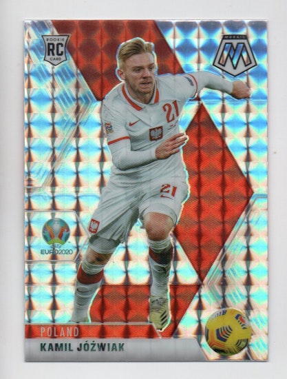 2020-21 Panini Mosaic UEFA Euro Mosaic #67 Kamil Jozwiak (15-R14-POLAND)