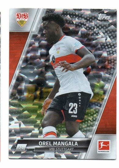 2021-22 Topps Bundesliga Sparkle Foil #161 Orel Mangala (10-Q11-STUTTGART)