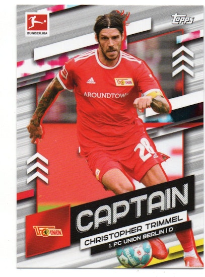 2021-22 Topps Bundesliga Team Captains #TCCT Christopher Trimmel (10-R1-UNIONBERLIN)