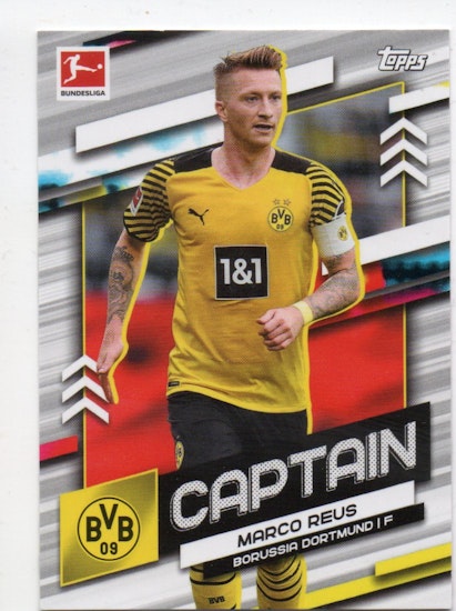 2021-22 Topps Bundesliga Team Captains #TCMR Marco Reus (12-Q11-DORTMUND)