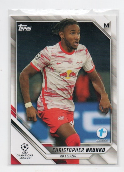 2021-22 Topps UEFA Champions League 1st Edition #2 Christopher Nkunku (15-B6-LEIPZIG)