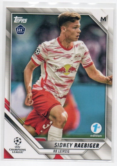 2021-22 Topps UEFA Champions League 1st Edition #110 Sidney Raebiger (15-Q10-LEIPZIG)