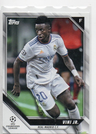 2021-22 Topps UEFA Japan Edition #77 Vini Jr (20-B11-REALMADRID)